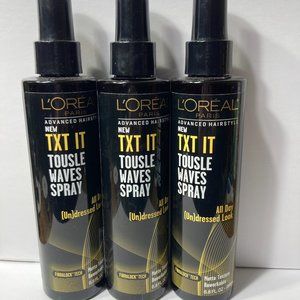 Loreal TXT IT Tousle Waves Spray DISCONTINUED All Day Undressed Matte Texture